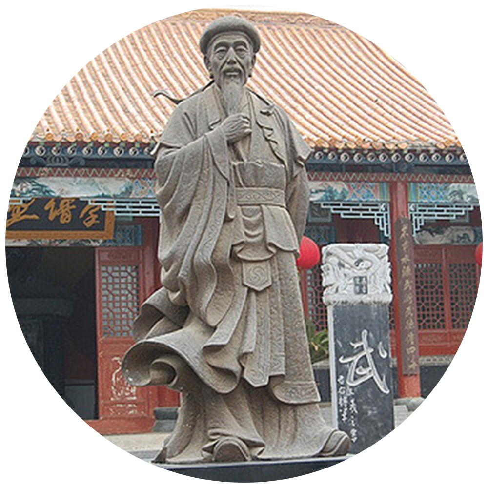 Estátua do general Chen Wang Ting Estátua do general Chen Wang Ting, o criador do estilo Chen de Tai Chi Chuan. A estátua está localizada em Chen Jia Gou, na província de Henan, China